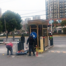 百金汉广场停车场车牌自动识别管理系统