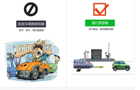 造成车辆拥堵vs通行更顺畅